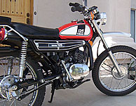 1975 Yamaha DT125B
