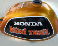 Honda minitrail decals #7