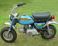 1973 Honda mini trail 50 parts #4