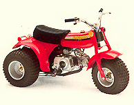1980 Honda atc decal #2