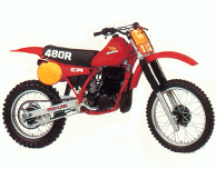 1982 Honda cr480r #5