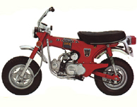 1971 Honda ct70 decals #4