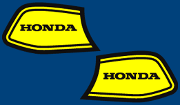 1973 Honda SL70 K1 decals