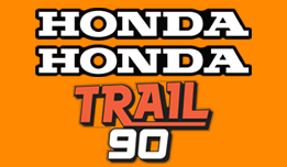 1978 Honda CT90 decals