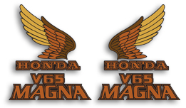 1984 Honda V65 Magna decal set