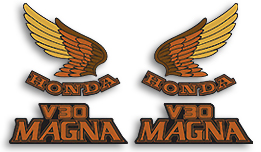 1985 Honda V30 Magna decal set