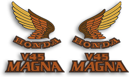 1985 Honda V45 Magna decal set