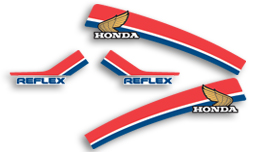 1986 Honda TLR200 decals