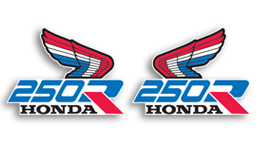 Honda xl250r decals #2