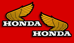 Honda cr 125 stickerset #1