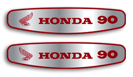 Honda ct90 reproduction decals #2