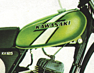1976 Kawasaki KX125 A3