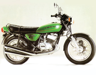 1977 KAwasaki KH400 A4 decal set