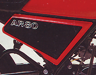 Kawasaki AR80 A1 side panels