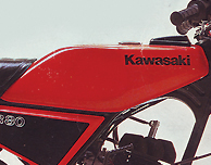 Kawasaki AR80 A1 fuel tank