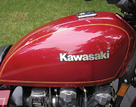 1981 Kawasaki KZ1000J tank