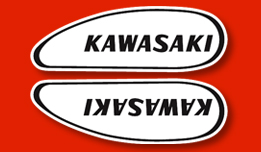 Kawasaki F4 fuel tank decals
