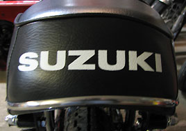 1968 Suzuki TC250 seat