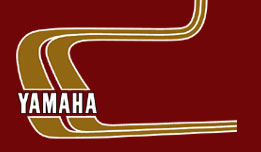 1975 Yamaha RD125B gas tank decals