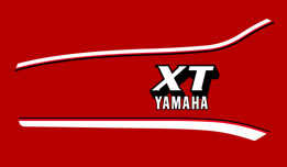 1980 Yamaha XT250G gas tank decals
