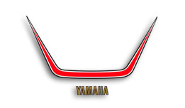 1981 Yamaha XJ550 Seca tail section decals